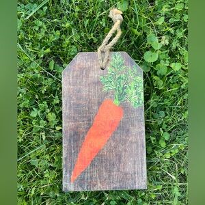 Carrot art decor